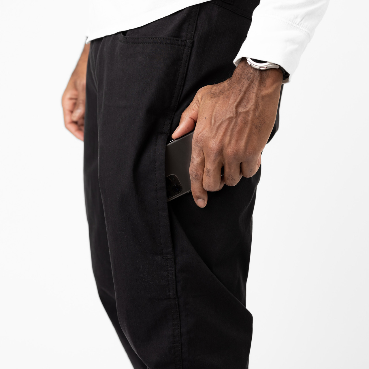 Vike- 4 Way Stretch Pants - Black