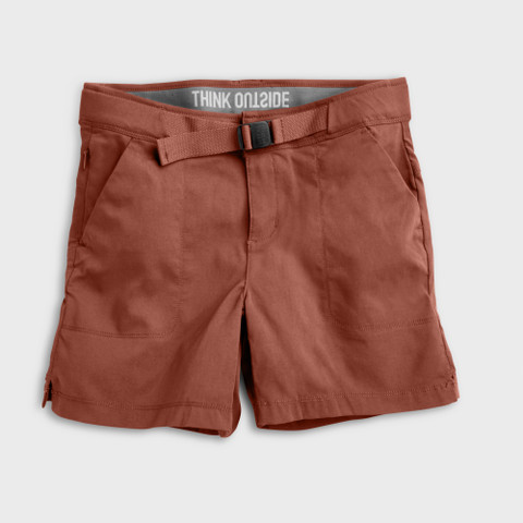 Cedar Wood - Sierra Designs Women's Fredonyer Stretch Short, front view Cedar Wood - Sierra Designs Women's Fredonyer Stretch Short, front view