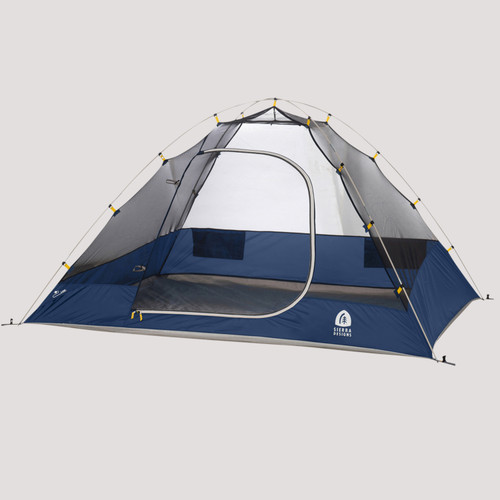 Sierra Designs South Fork 4 tent, blue/white, shown without fly