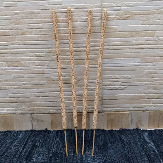 Pack X 4 Sahumerio Zen Gigante 60 Cm Ideal Eventos Premium