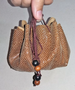 Bolsa 100% Cuero Para Runas Talismanes Gemas (26cm) Reptil 3