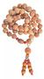 Japa Mala Ajustable Madera Palma 54 Cuentas Rosario Budista