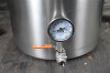 Anvil Brewing 7.5 Gallon Brew Kettle thermometer and Ball Valve