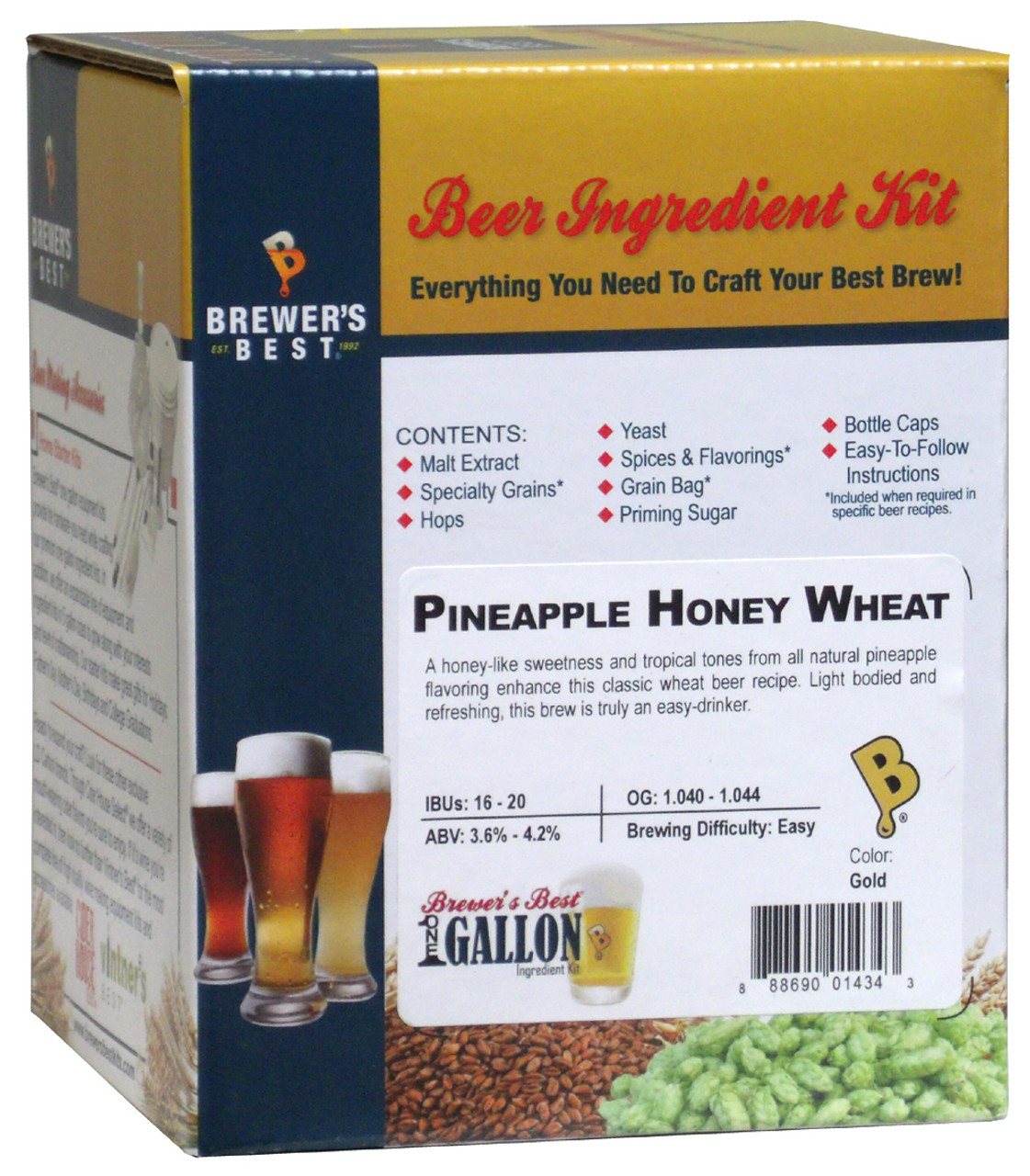 Brewer's Best Pineapple Honey Wheat