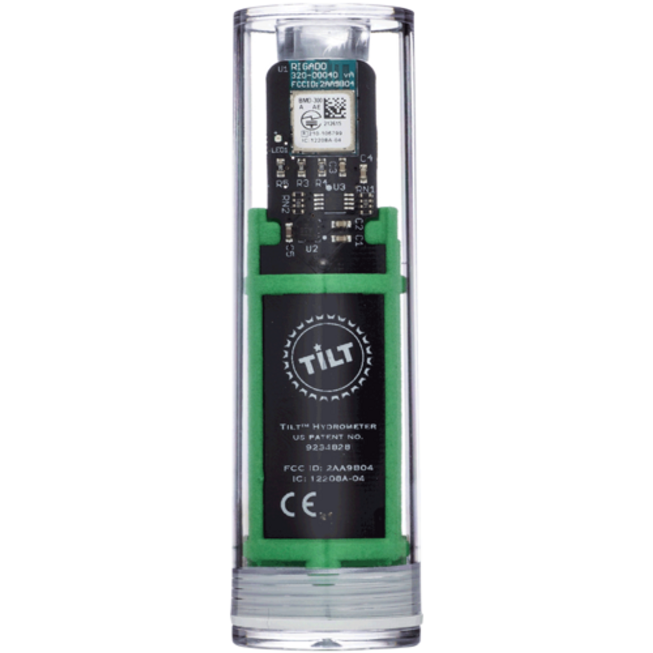 Tilt™ Hydrometer and Thermometer - Green