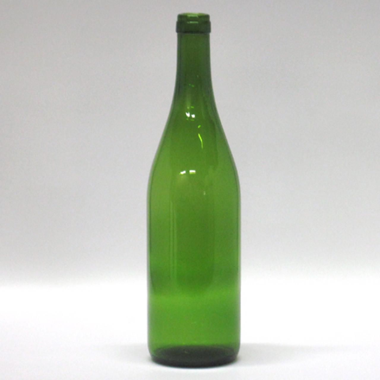 750 ML Champagne Green Simi-Punt Burgundy Bottles