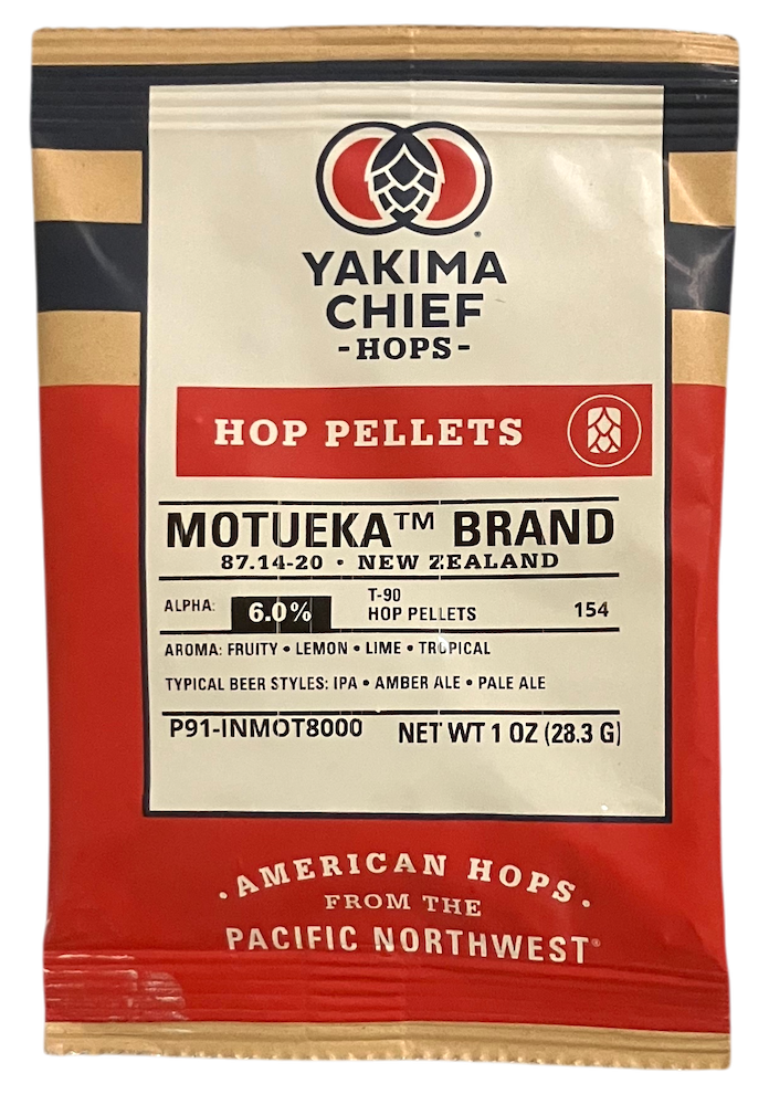 Motueka hop pellets 1 oz package