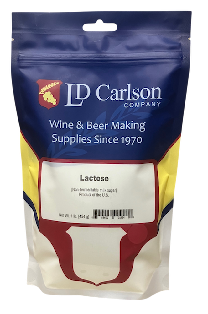 Lactose 1 lb bag, front