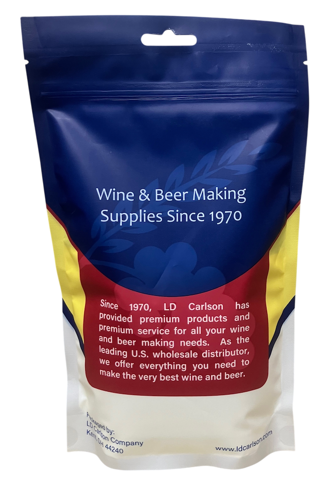 Lactose 1 lb bag, back
