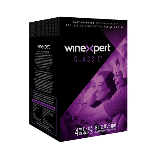 Winexpert Classic White Zinfandel  8L Kit box