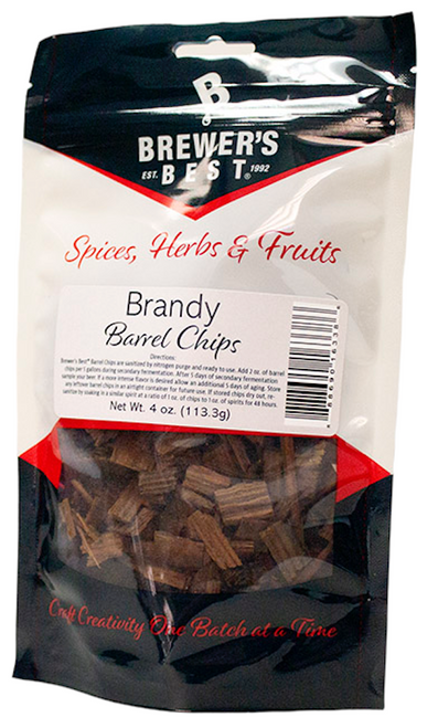 Brewer's Best Brandy Barrel Chips - 4 oz