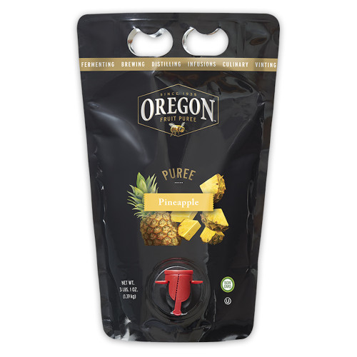 Oregon Fruit Pineapple Puree 49 oz pouch