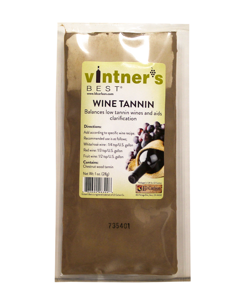 wine Tannin 1 oz bag