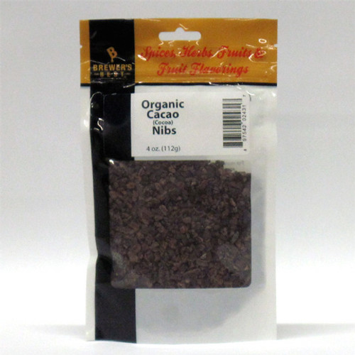 Organic Cacao Nibs  4oz.