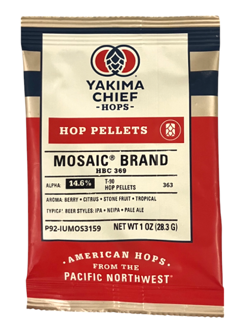Mosaic 1 oz Package Front
