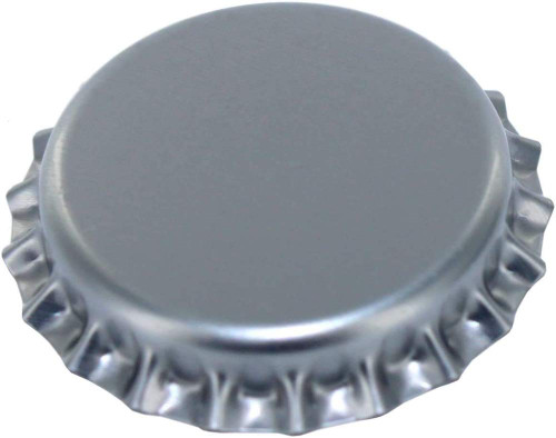 Silver Oxygen Barrier Crown Caps   