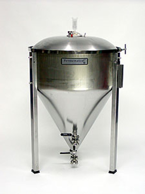 27 Gallon Conical Fermentor with NPT Fittings