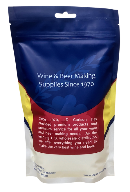 Lactose 1 lb bag, back
