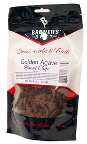 Brewer's Best Golden Agave Barrel Chips 4 oz Package