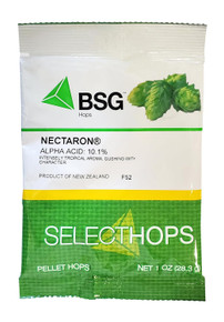 Nectaron hop pellets in 1 oz package