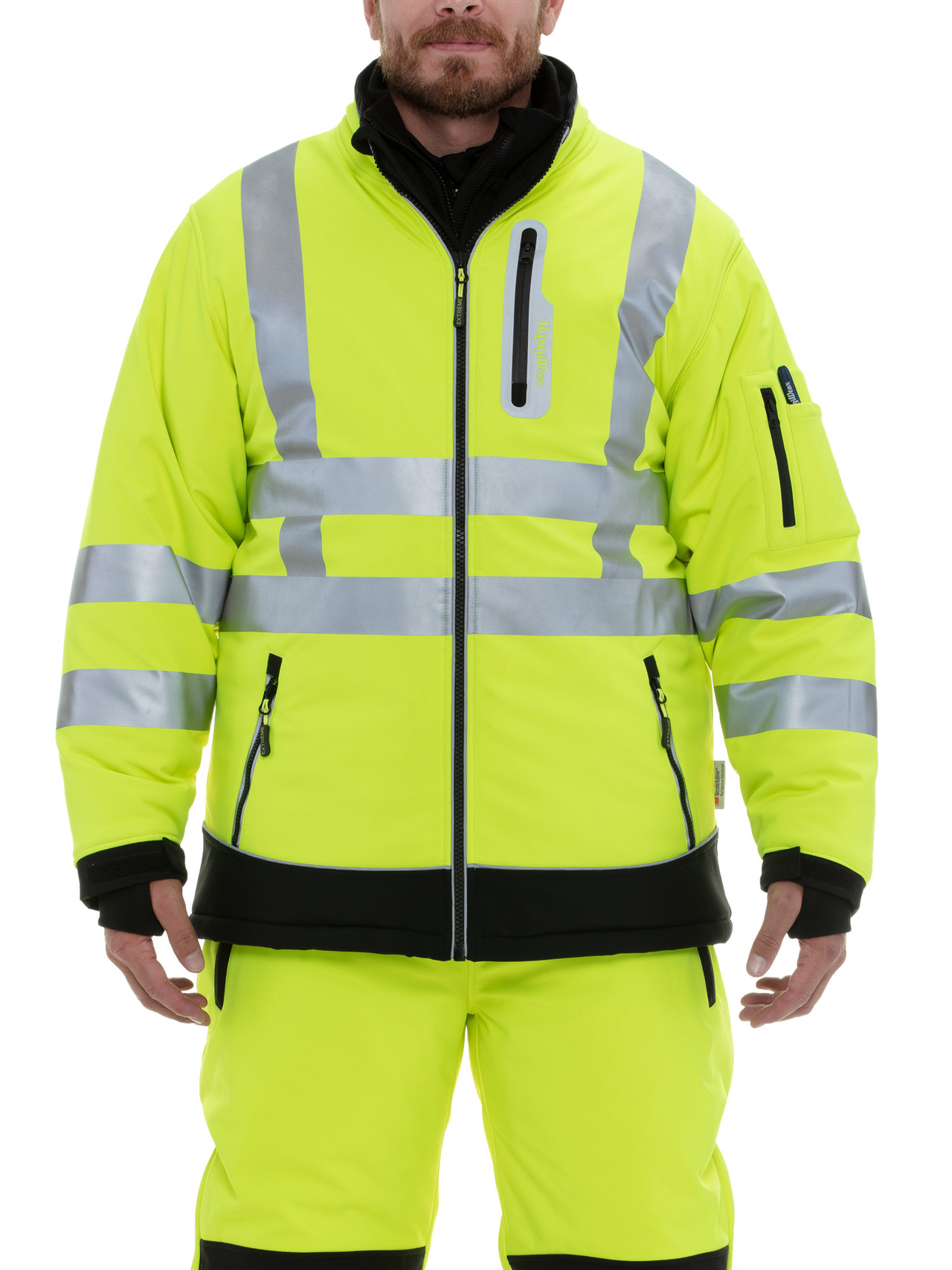HiVis Extreme Softshell Jacket - Visibility Gear
