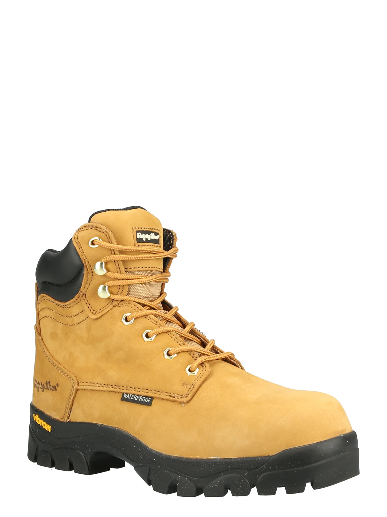 Refrigiwear Men\'s Tan Ice Logger Leather Boots Size 10 RefrigiWear Steel Toe Work Boot #134CR * Sz6.5 Insulated  main image 3
