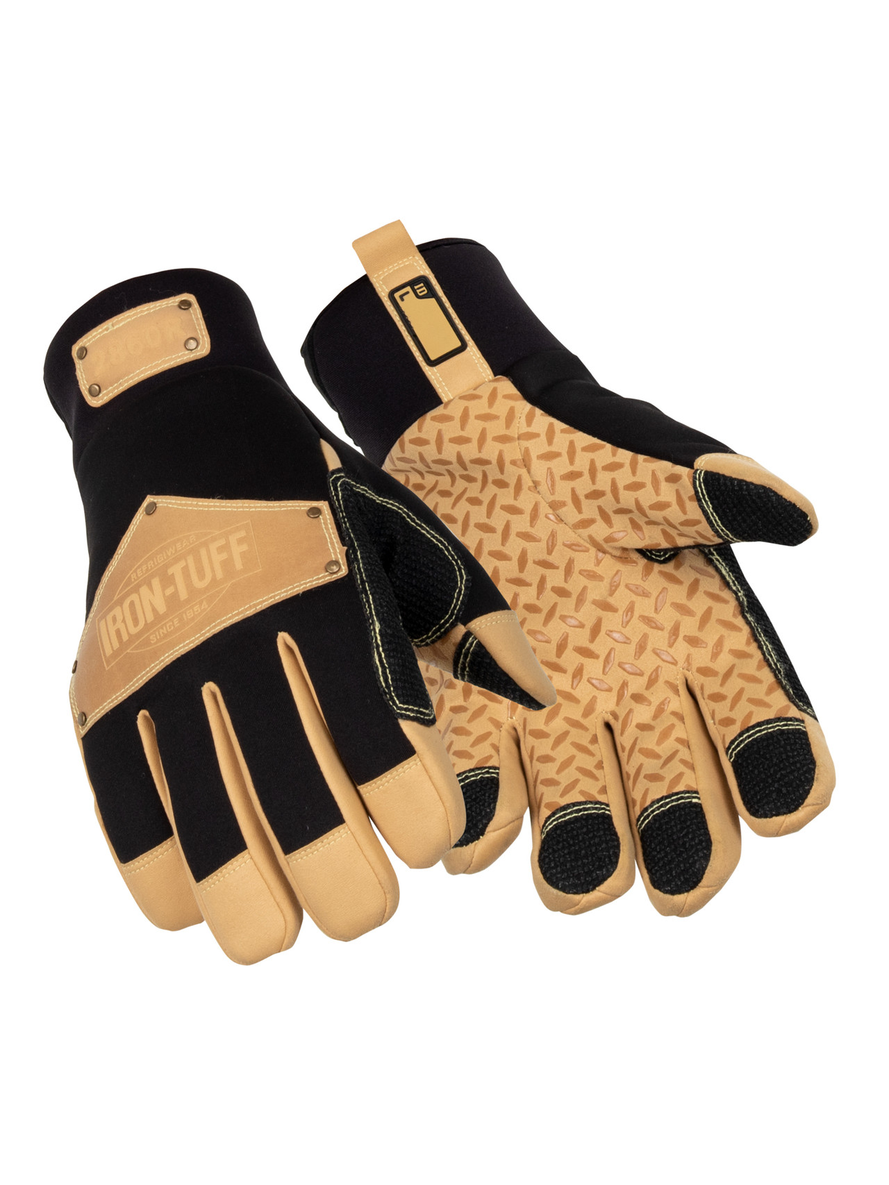 insulated leather dress gloves Ladies Winter Leather Gloves, Black
