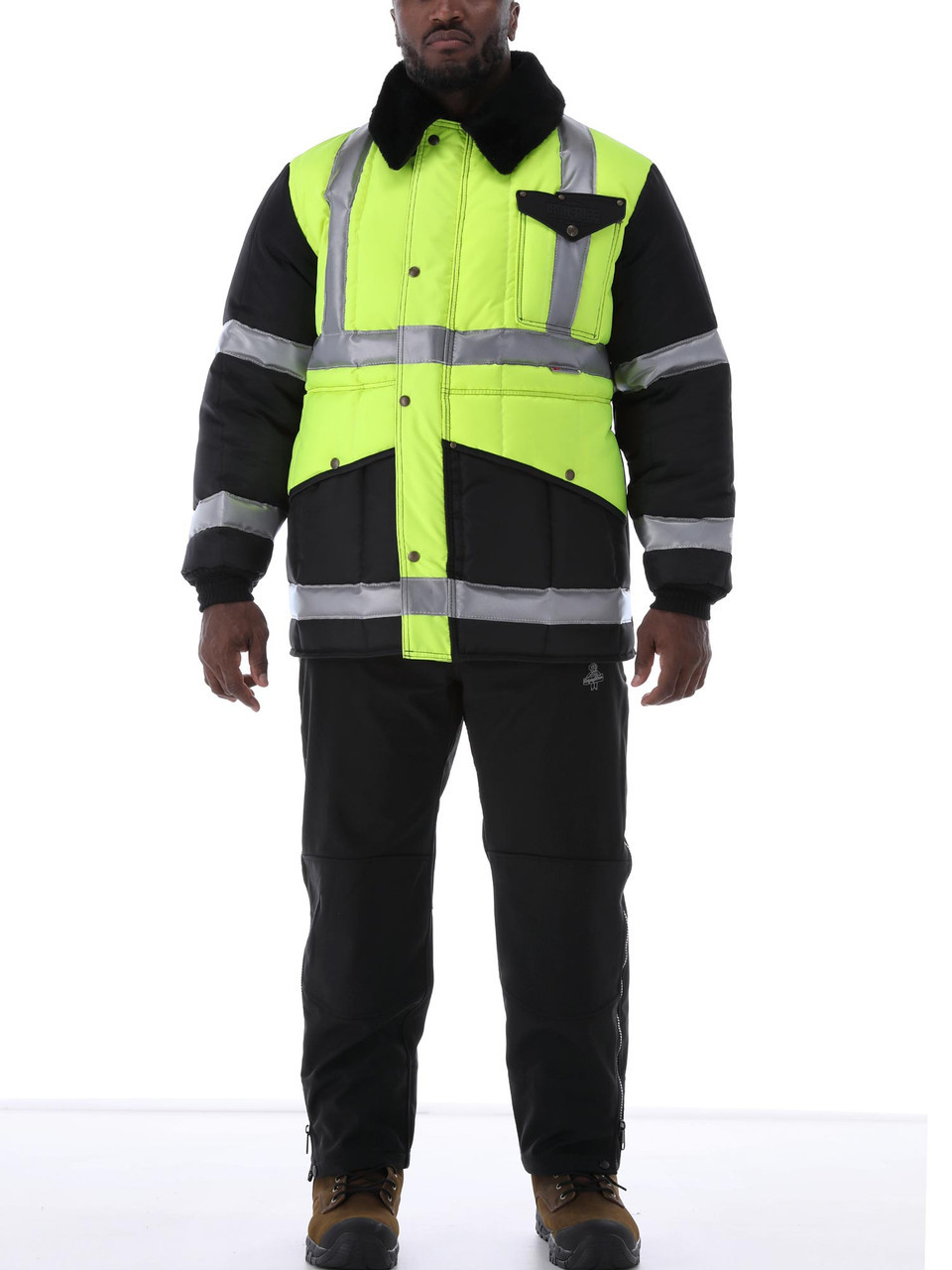HiVis Iron-Tuff® Two-Tone Jackoat™ - High Visibility Gear