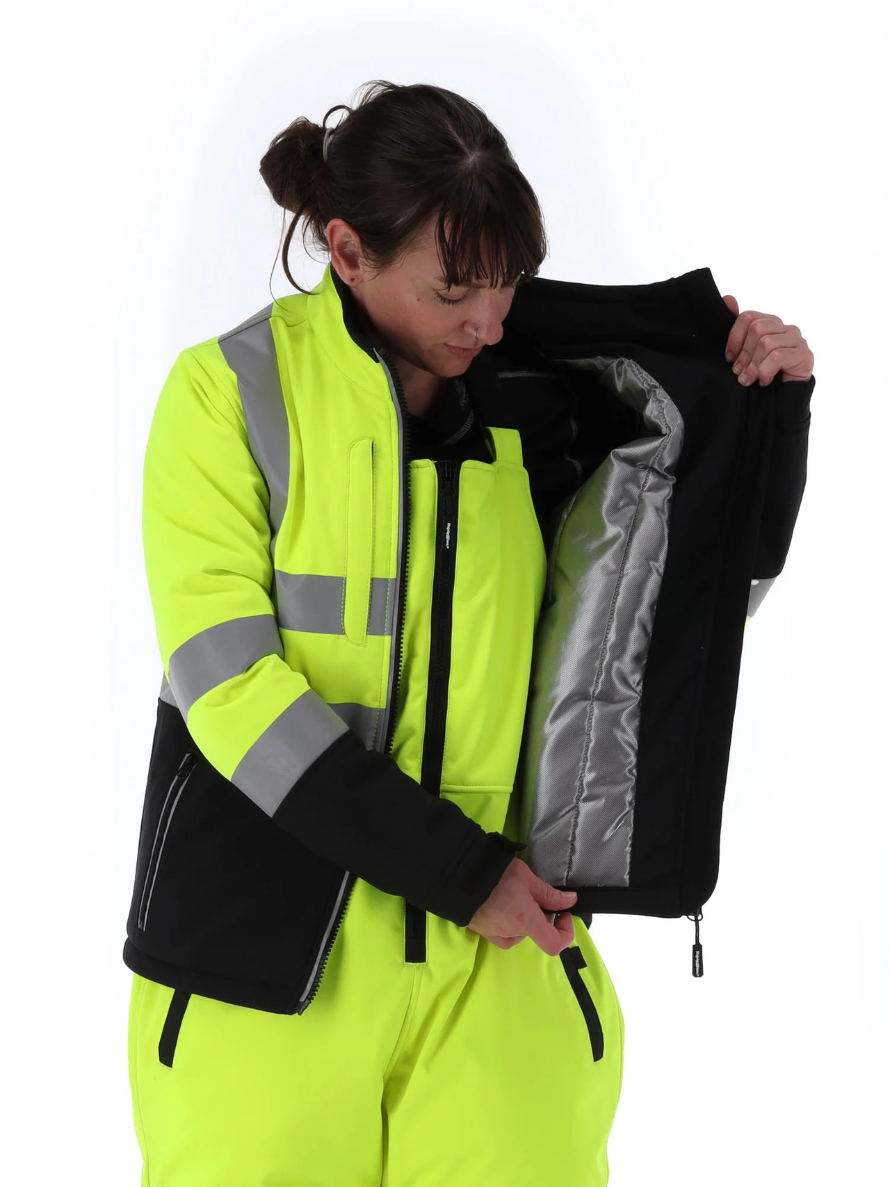 Women's HiVis Insulated Softshell Jacket (3496) | Rated for -20°F