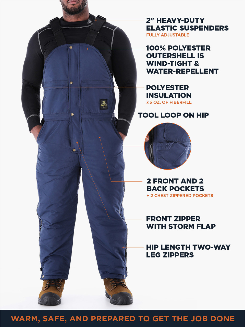 ChillBreaker™ Bib Overalls - Cold Weather Gear