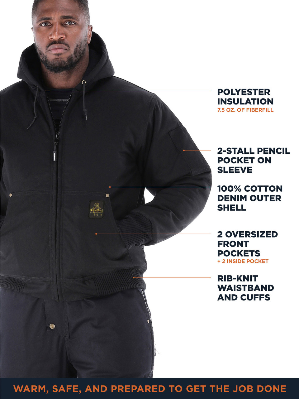 Buy EKLENTSON Men's Thick Thermal Winter Jacket with Multi Pockets Zip Front  Fleece Lined Jacket for Men Online at desertcartINDIA