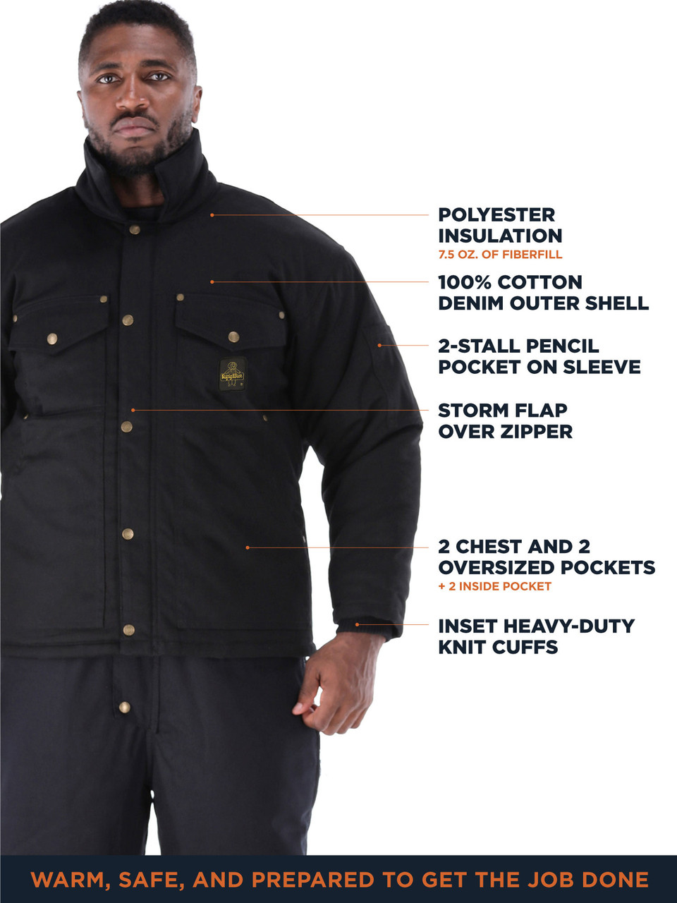ComfortGuard™ Utility Jacket - RefrigiWear® Workwear