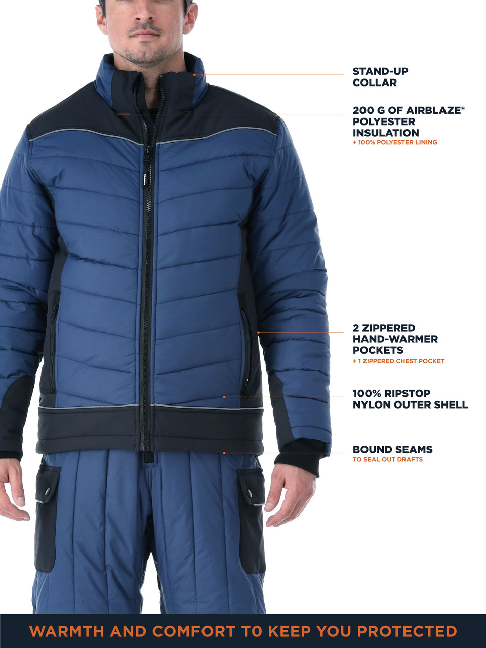 Frostline® Jacket (8120) | Rated for -20°F | RefrigiWear