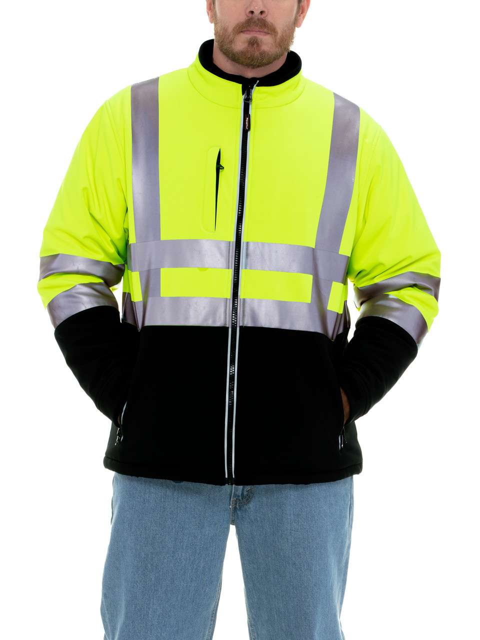 HiVis Insulated Softshell Jacket