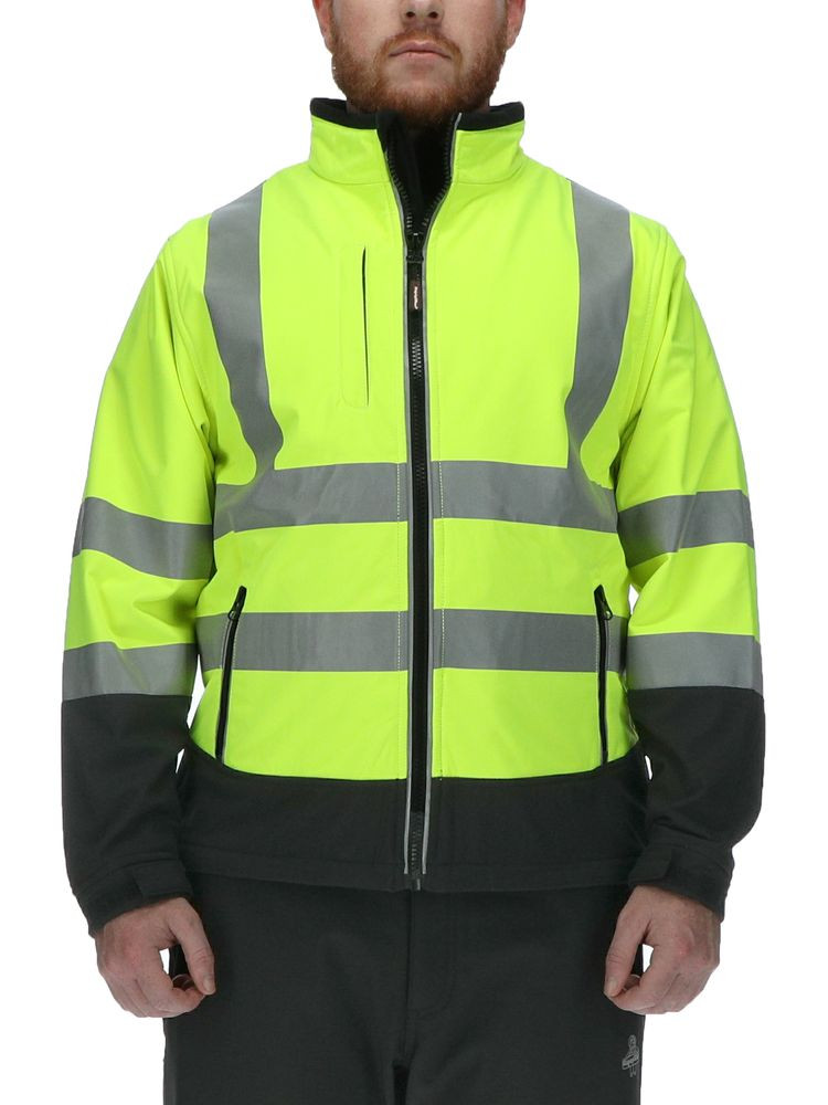HiVis Softshell Jacket (9291) | Rated for 20°F | RefrigiWear