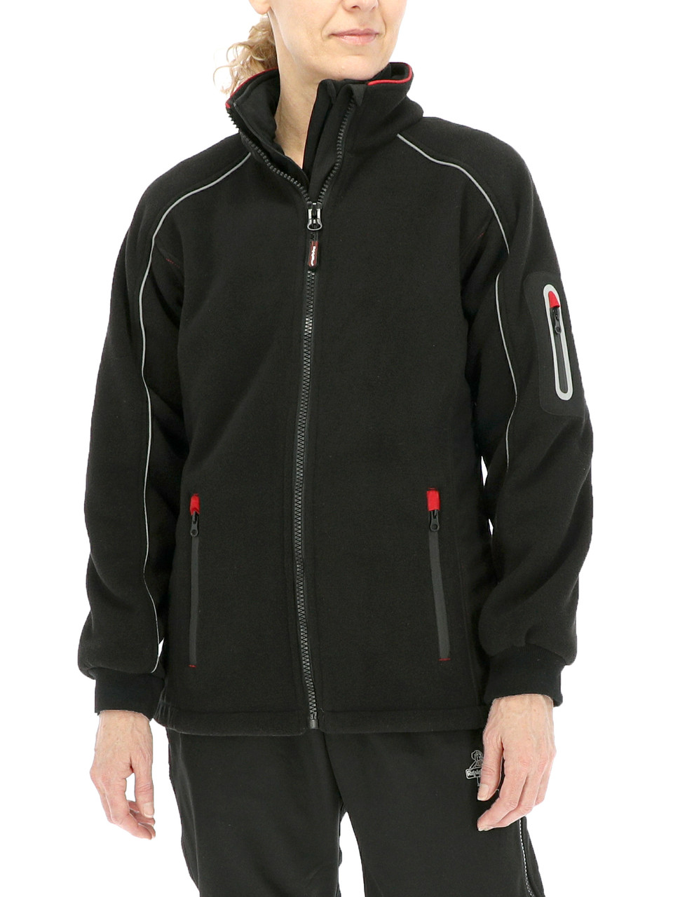 Women's Hybrid Fleece Jacket - Heavy Duty Winter Coat