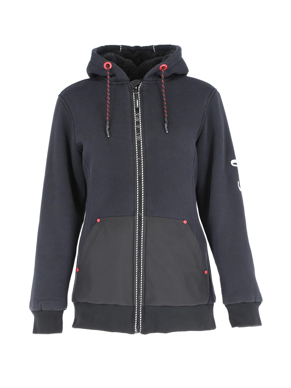【typeservice】25ss Jacquard Hoodie Jacket Women's Hybrid Sweatshirt (8555) | RefrigiWear