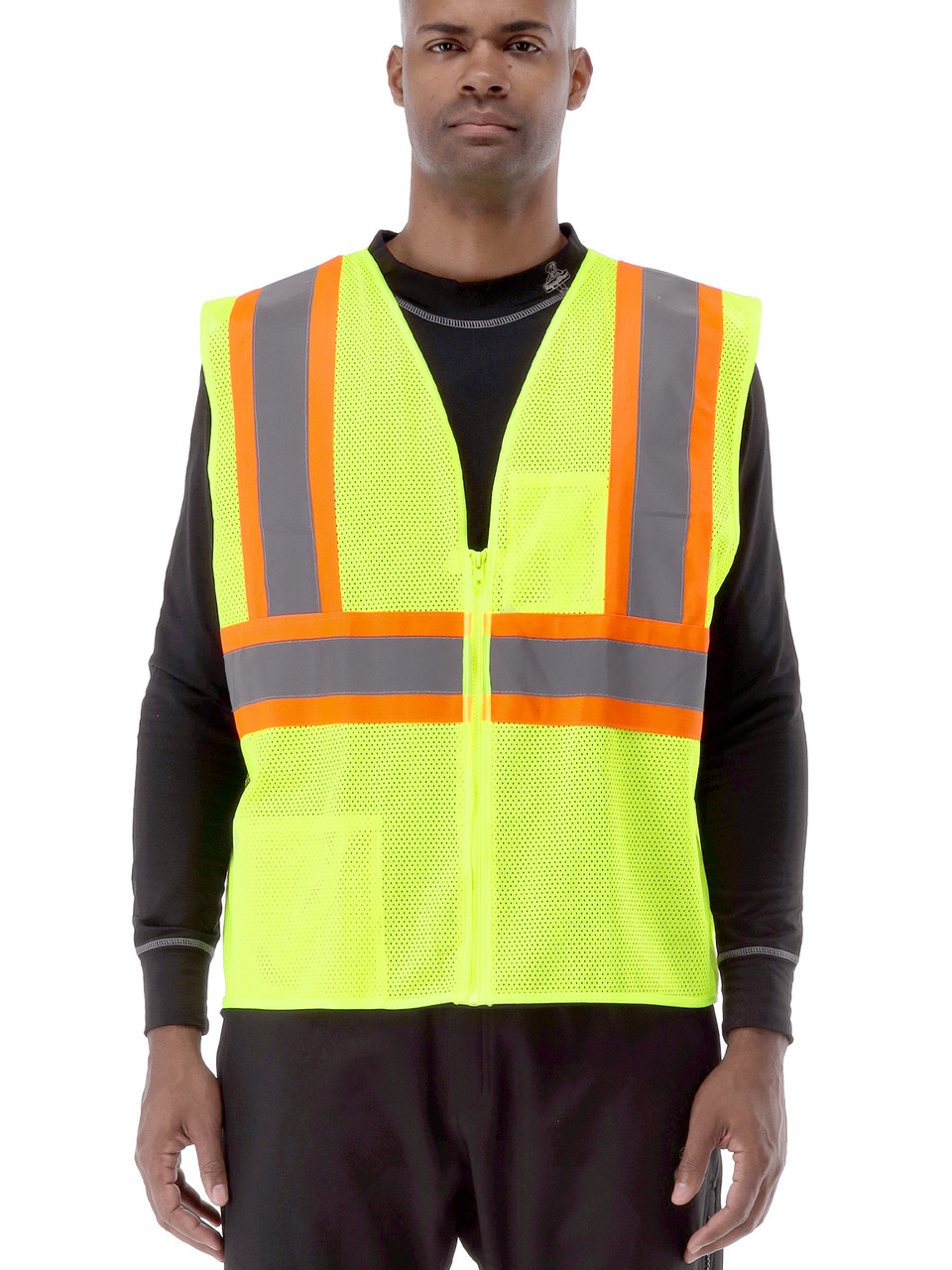 Lime Safety Vest (8635) | ANSI Type R, Class 2 | RefrigiWear