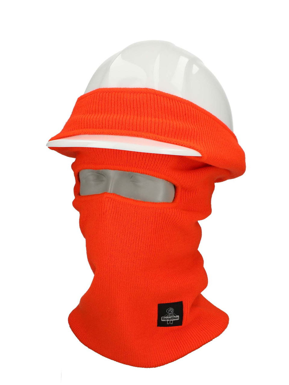 HiVis Hard Hat Balaclava - RefrigiWear® Safety Gear