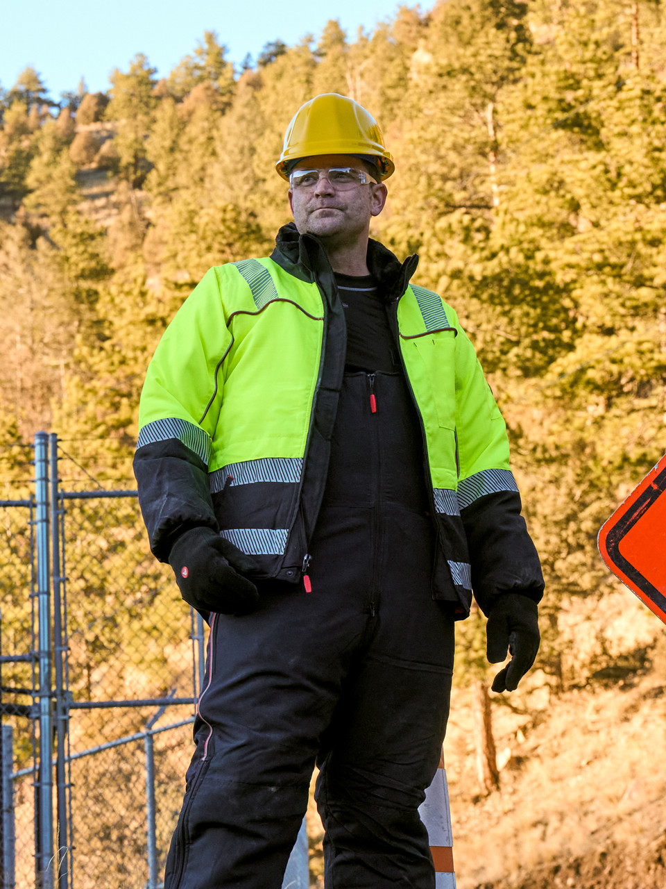 HiVis Alpine Zero Jacket (8012L2) | Avaska | RefrigiWear
