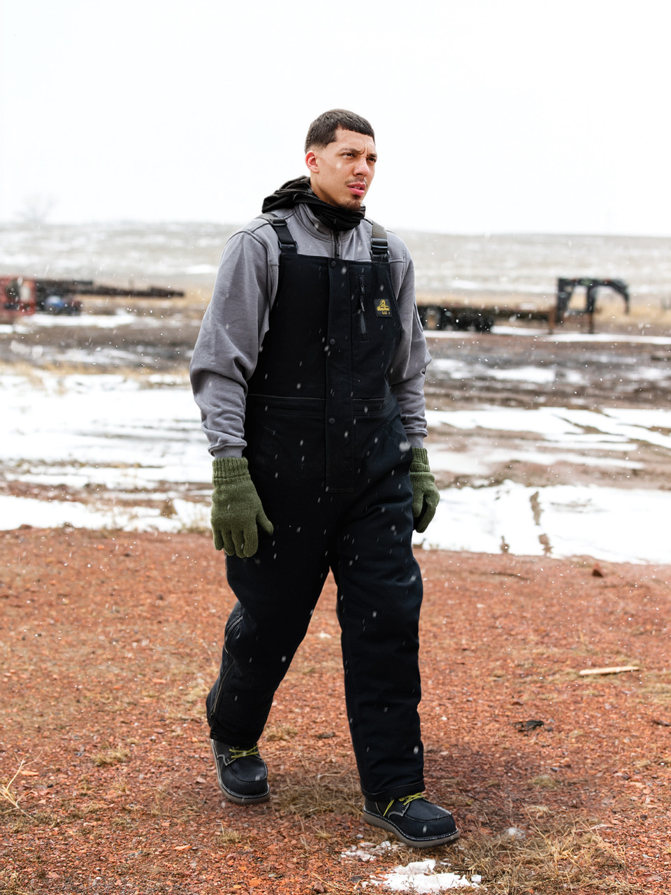 Insulated Winter Bib Overalls | Cold Weather Work Bibs for