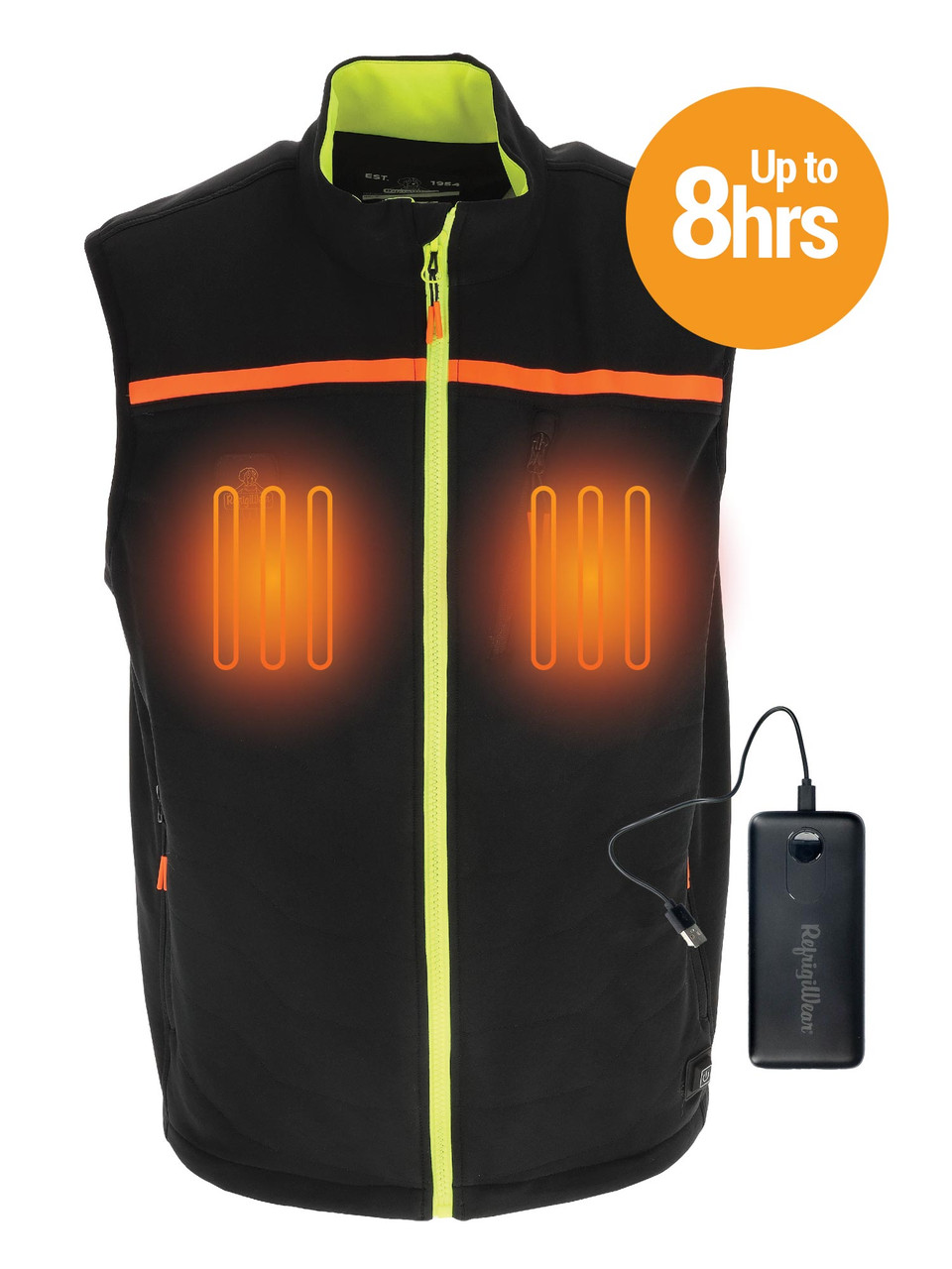 FrostFlex™ Heated Vest | Battery-Powered Freezer Wear for Cold