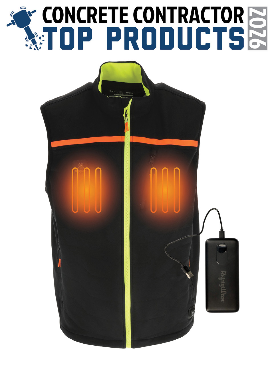 FrostFlex® Heated Vest | Battery-Powered Freezer Wear for Cold