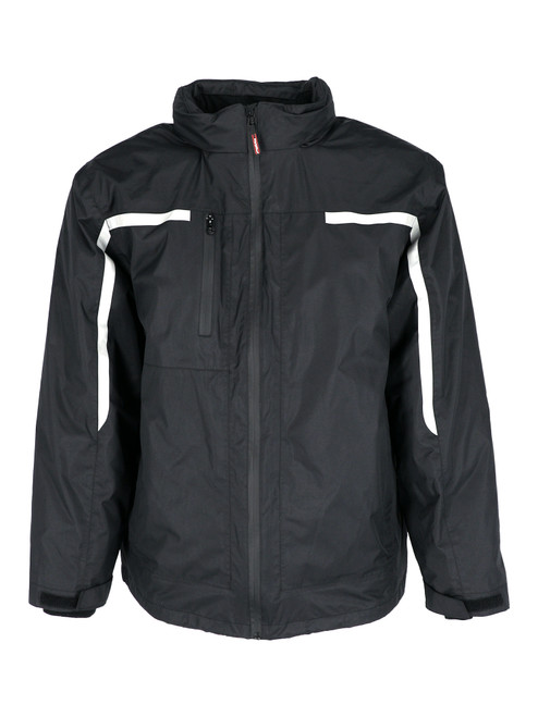 Black-3-in-1 Rainwear Jacket