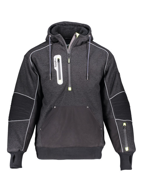 Black-Extreme Hybrid Sweatshirt front view
