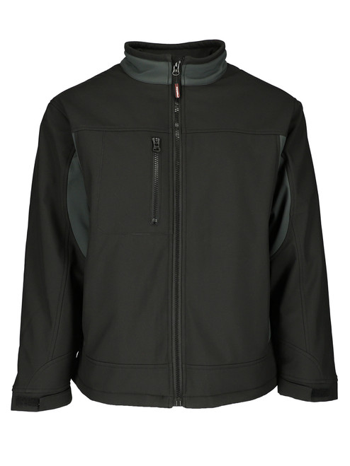 Black/Charcoal-Insulated Softshell Jacket