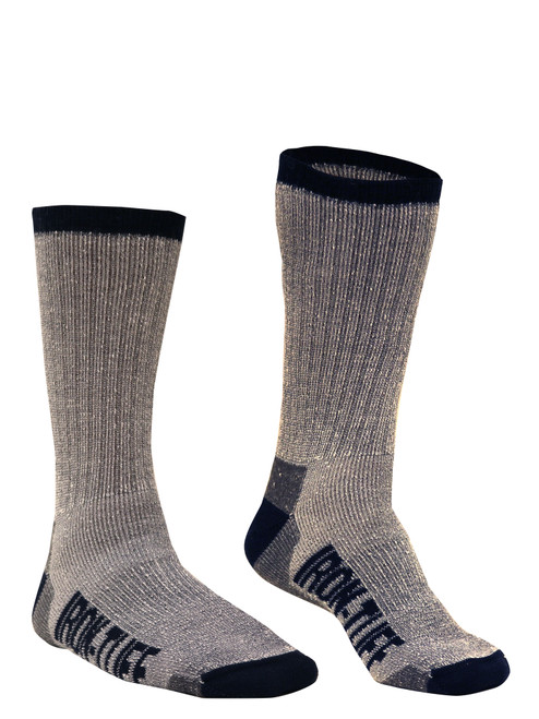 Polar Extreme Women's Moisture Wicking Thermal Socks Black/White