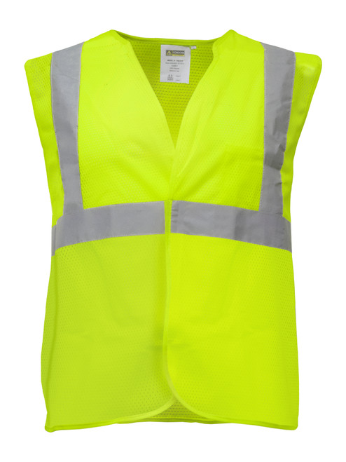 Lime-Mesh Safety Vest front view