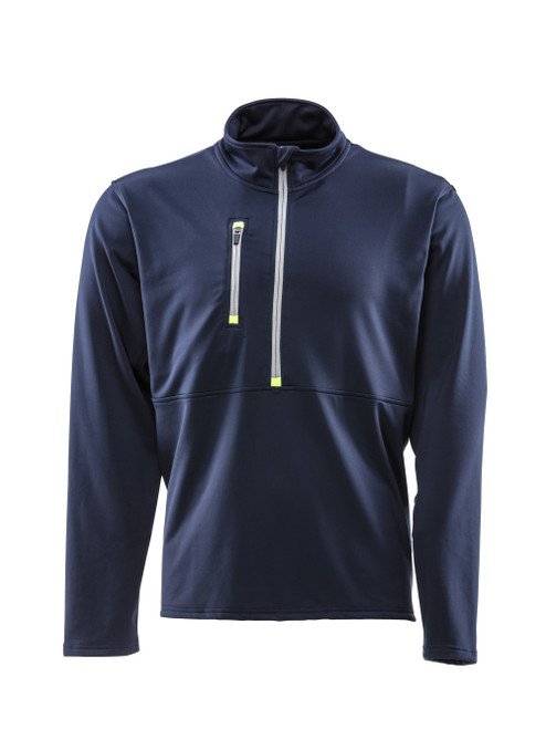 Blue-Heavyweight Flex-Wear Top front view