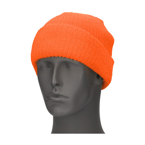 Orange-Knit Watch Cap #894